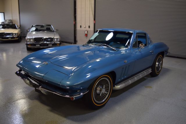 1965 Chevrolet Corvette Stingray Coupe 327 4 speed GORGEOUS in Nassau Blue 1965 Chevrolet Corvette