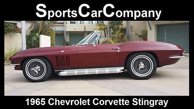 1965 CHEVROLET CORVETTE STINGRAY RESTORED CLASSIC PRICE REDUCED $5K! NOW $59,998 1965 Chevrolet Corvette Stingray