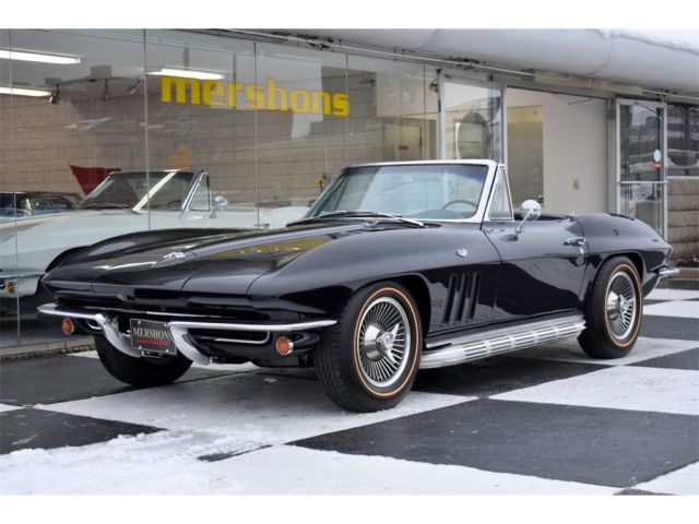 1965 Chevrolet Corvette, Triple Black 4 Speed Convertible Frame-off Restored! 1965 Chevrolet Corvette