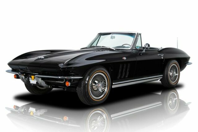 1965 Chevrolet Corvette Tuxedo Black Convertible 327 V8 L79 4 Speed Manual 1965 Chevrolet Corvette --