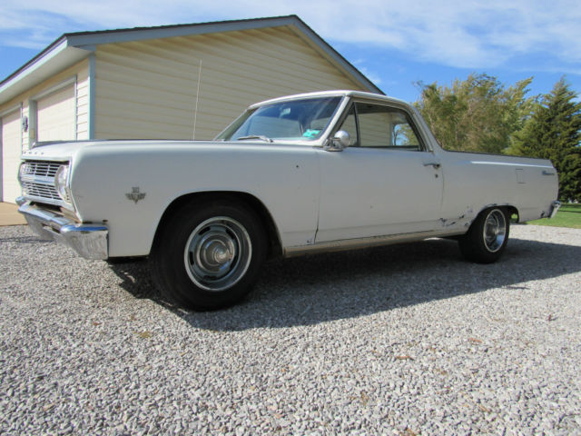 1965 Chevrolet El Camino Factory 4 Speed car Running Driving Rare Project Car 1965 Chevrolet El Camino Base