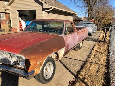 1965 CHEVROLET EL CAMINO STREET ROD RAT ROD BUILDER PROJECT 1965 Chevrolet El Camino