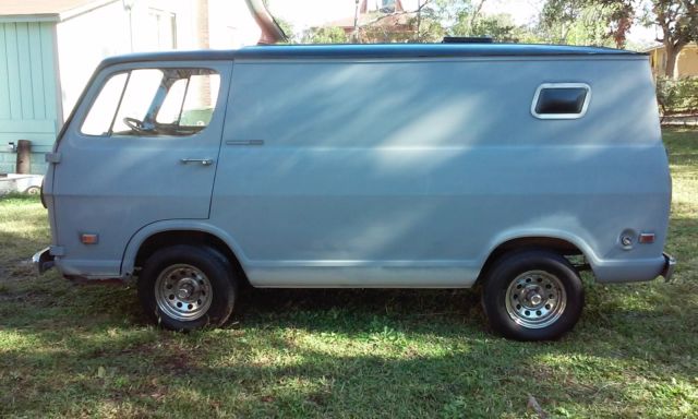 1965 CHEVROLET G10 SHORTY VAN RARE FIND READY FOR CUSTOMIZING CRUISIN OL SCHOOL 1965 Chevrolet G20 Van STD