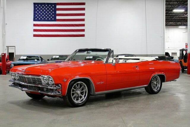 1965 Chevrolet Impala Convertible 8699 Miles Orange Coupe 327ci V8 Automatic 1965 Chevrolet Impala Convertible