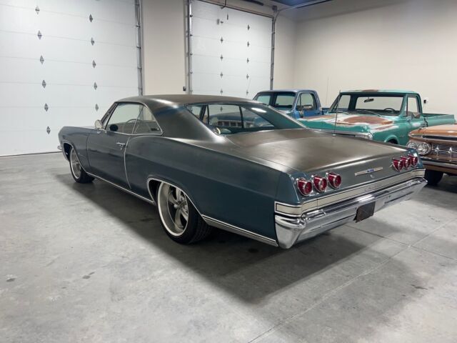 1965 Chevrolet Impala Coupe Blue RWD Automatic 1965 Chevrolet Impala