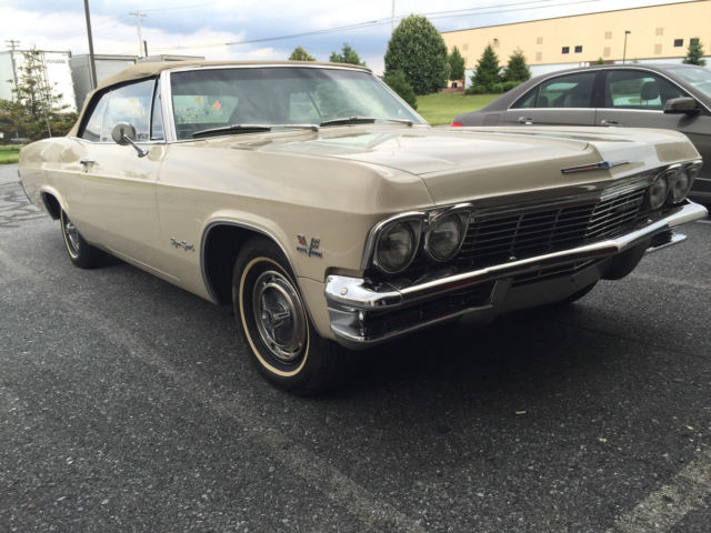 1965 Chevrolet Impala SS 396 Convertible 1965 Chevrolet Impala Super Sport