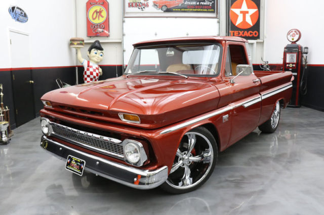 1965 Chevrolet LS V8 Auto w/OD AC leather nice wood killer truck -- - photo 2