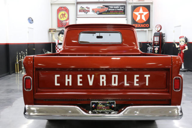 1965 Chevrolet LS V8 Auto w/OD AC leather nice wood killer truck -- - photo 4