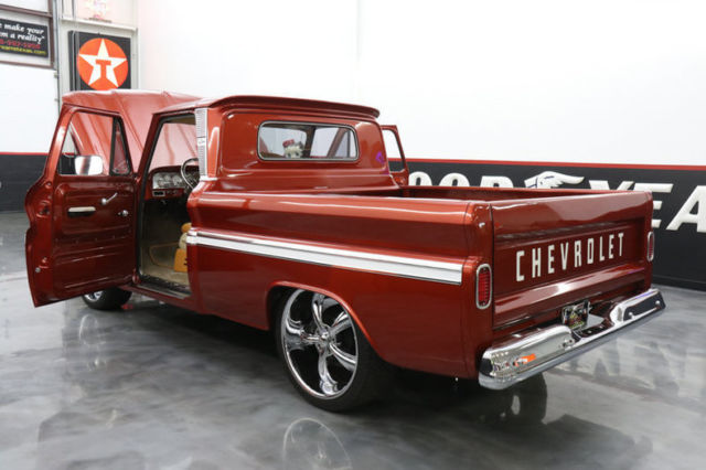 1965 Chevrolet LS V8 Auto w/OD AC leather nice wood killer truck -- - photo 8