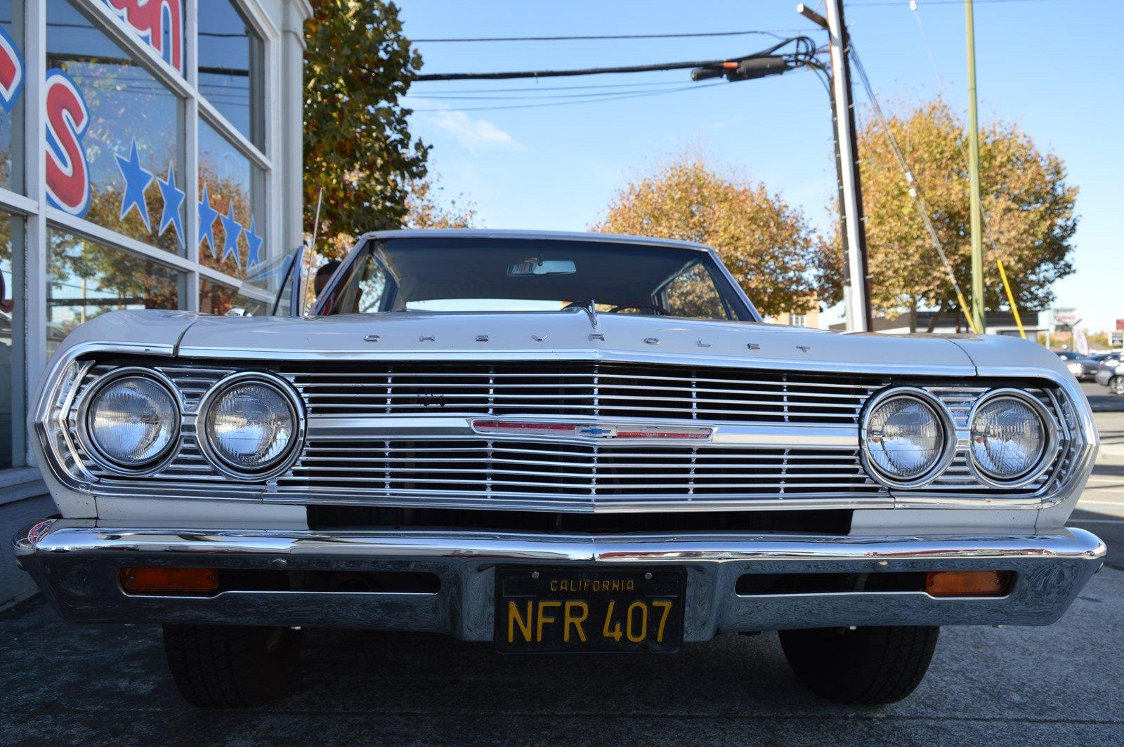 1965 Chevrolet Chevelle Barn Find White On Red Coupe Documented - photo 12