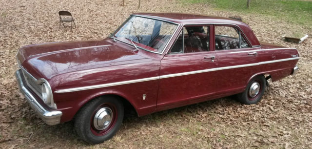 1965 Chevrolet Nova 4 Door Chevy 2 New Paint and Interior Original Colors 53000 1965 Chevrolet Nova Sedan