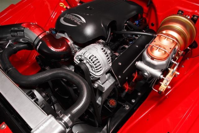 1965 Chevrolet Pickup Red C10 frame-Off LS1 Auto - photo 8