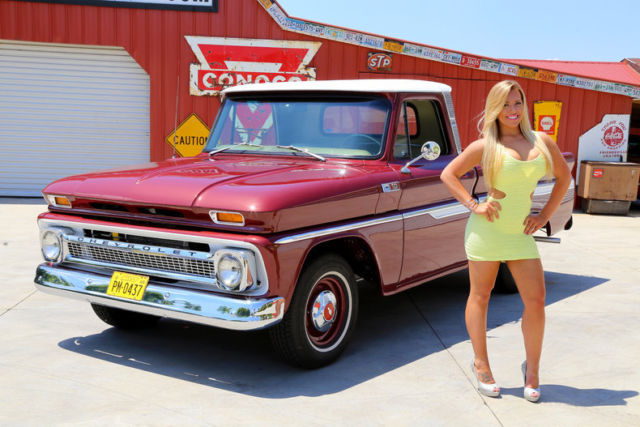 1965 Chevy C10 Pick Up Frame Off Restored 292 Inline 6 Air Condition 3 Speed 1965 Chevrolet C10