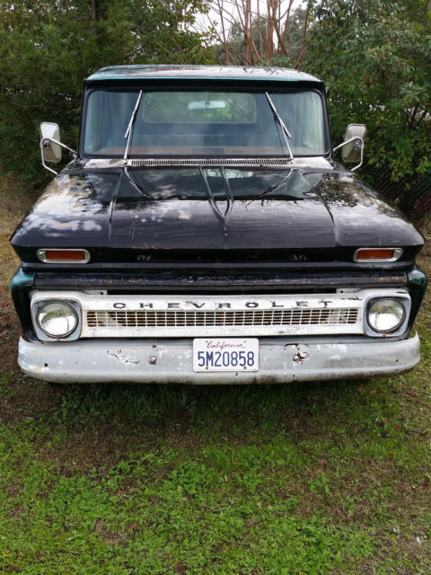 1965 CHEVY C10 STEPSIDE; CA LONG BOX SHORT-BED 1965 Chevrolet C-10