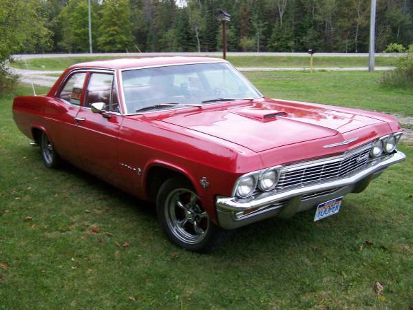 1965 Chevy Impala - $9100 (Rogers City) RED BEAUTIFUL Matching Numbers 1965 Chevrolet Impala