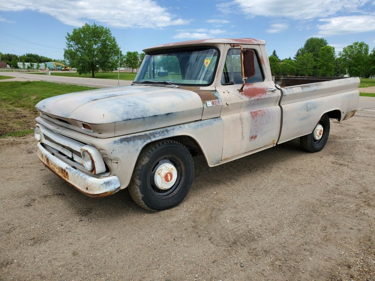1965 Chevy Pickup Truck Montana solid. Runs and drives original farm patina 1965 Chevrolet C-10