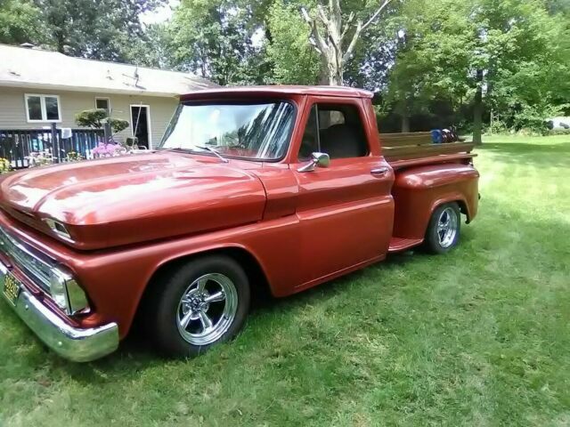 1965 Chevy sidestep Truck 1965 Chevrolet Hot Rod Chrome