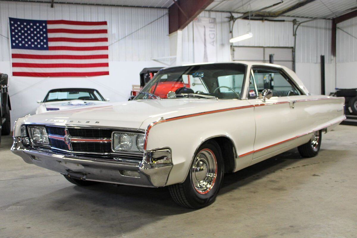 1965 Chrysler 300L 27672 Miles White Coupe 413ci V8 Automatic 1965 Chrysler 300L