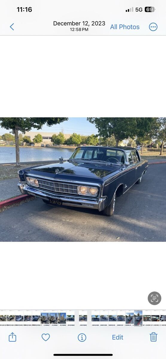 1965 Chrysler Imperial Barrerios Limousine 154” Wheelbase. Bar - photo 3
