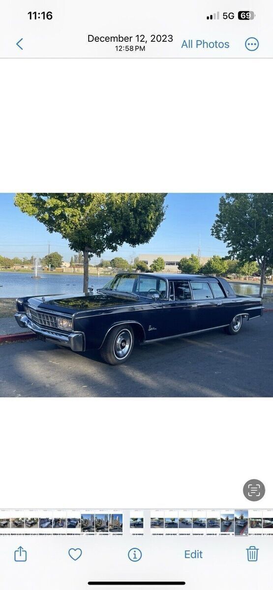 1965 Chrysler Imperial Barrerios Presidential Limousine - photo 3