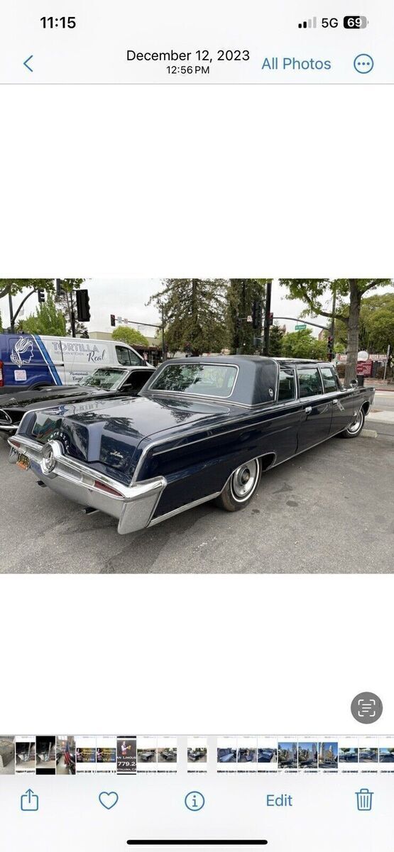 1965 Chrysler Imperial Barrerios Presidential Limousine - photo 5