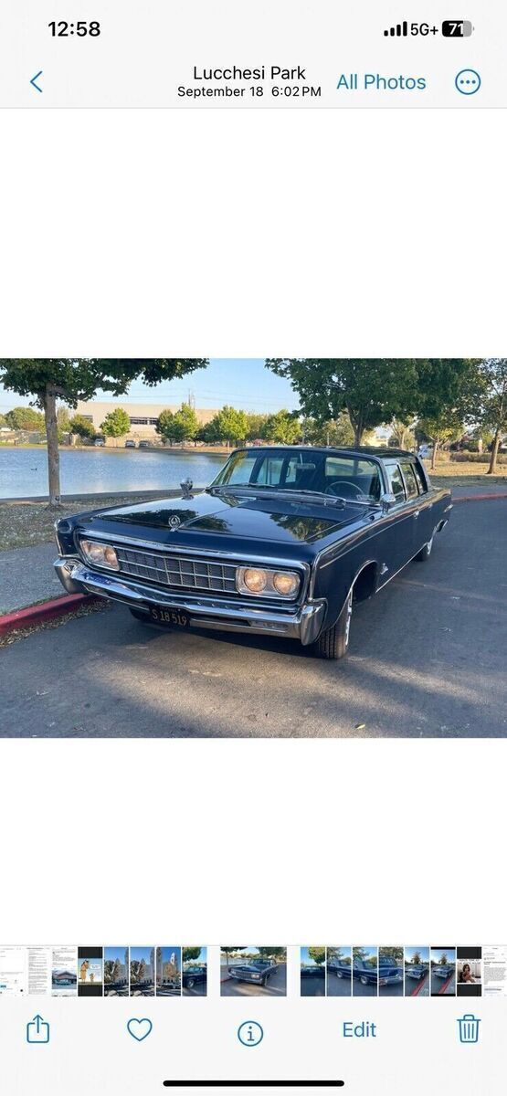 1965 Chrysler Imperial Limousine Barrerios 154” Stretched. - photo 2