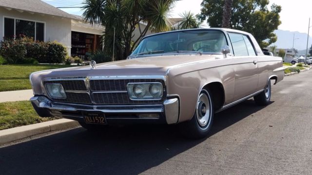 1965 Chrysler Imperial Crown Coupe. Fact a/c, full pwr, drives perfect $8995 obo 1965 Chrysler Imperial