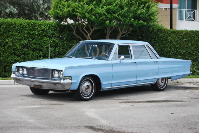 1965 Chrysler Newport 65548 Miles Blue Sedan 383 Automatic 1965 Chrysler Newport --