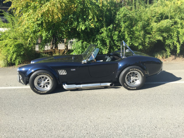 1965 Cobra Replica with Real 427 Side Oiler motor and NASCAR 4 speed Toploader 1965 Shelby Replica 427 Side Oiler