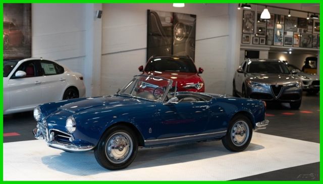 1965 Convertible Used Manual Coupe 1965 Alfa Romeo Spider Convertible