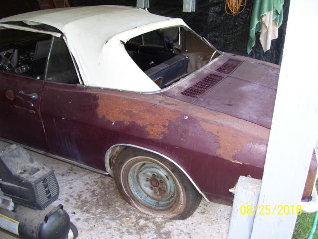 1965 Corvair Monza convertable 1965 Chevrolet Corvair Monza