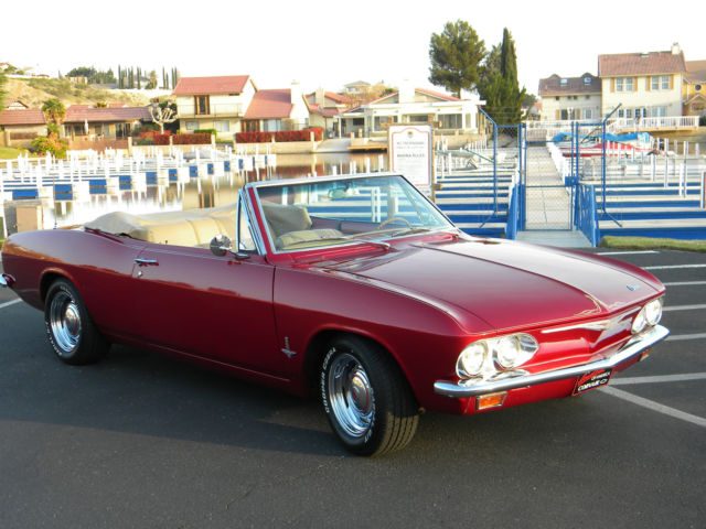 1965 CORVAIR MONZA CONVERTIBLE 140 1965 Chevrolet Corvair