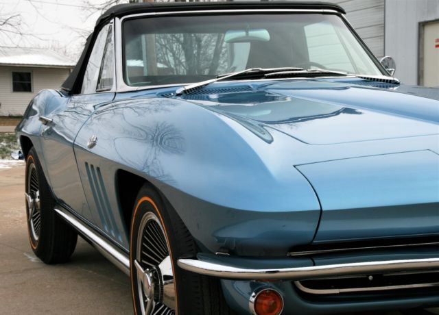 1965 CORVETTE #'S MATCHING L76 365HP CONCOURSE RESTORED 1965 Chevrolet Corvette FRAME OFF RESTORED