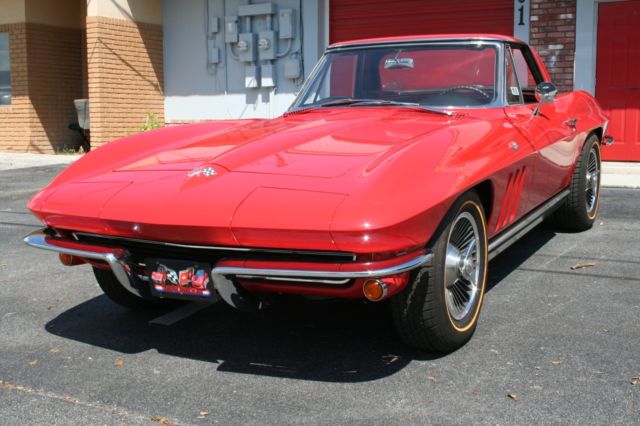 1965 Corvette 327/365HP Convertible NCRS TopFlight Bloomington Gold Award Winner 1965 Chevrolet Corvette Convertible NCRS Bloomington Gold Winner