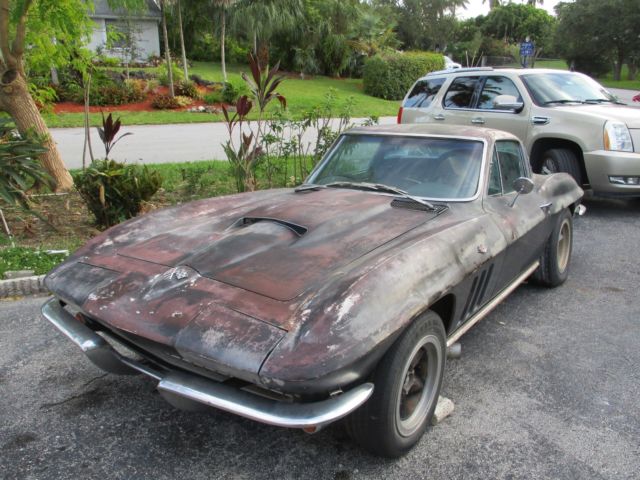 1965 Corvette BARN FIND, #'s matching 327/365, 4-spd, 34k, same owner since71 1965 Chevrolet Corvette