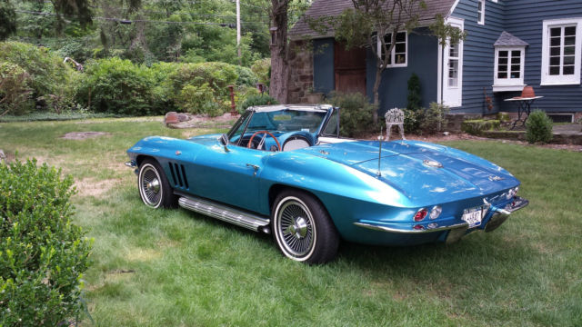 1965 Corvette Convertible Numbers Matching 327/365hp (L76) NCRS TOP FLIGHT 1965 Chevrolet Corvette