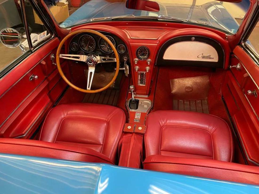 1965 Chevrolet Corvette COPO*SPECIALORDER*1OF1*SuperRare*NassauBlue/Red* - photo 11