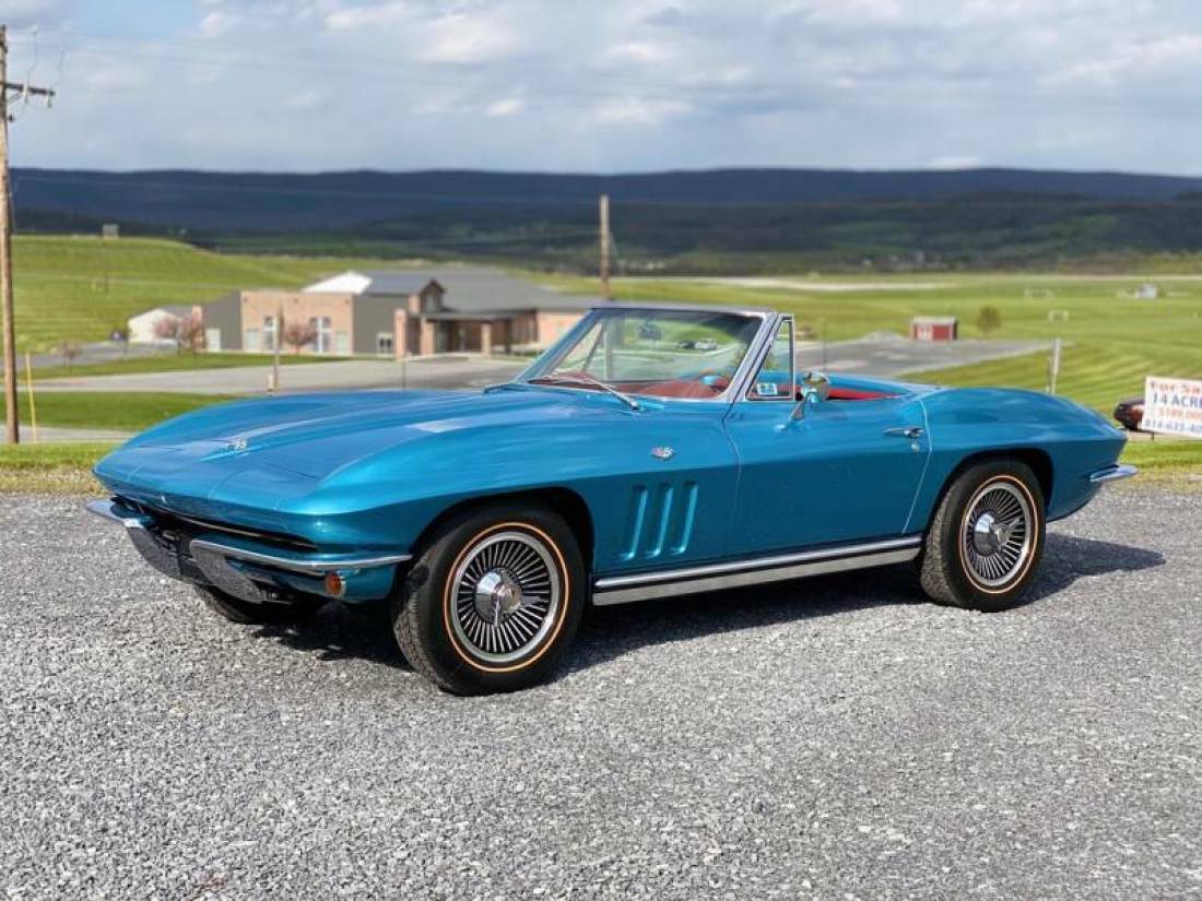 1965 Chevrolet Corvette COPO*SPECIALORDER*1OF1*SuperRare*NassauBlue/Red* - photo 5