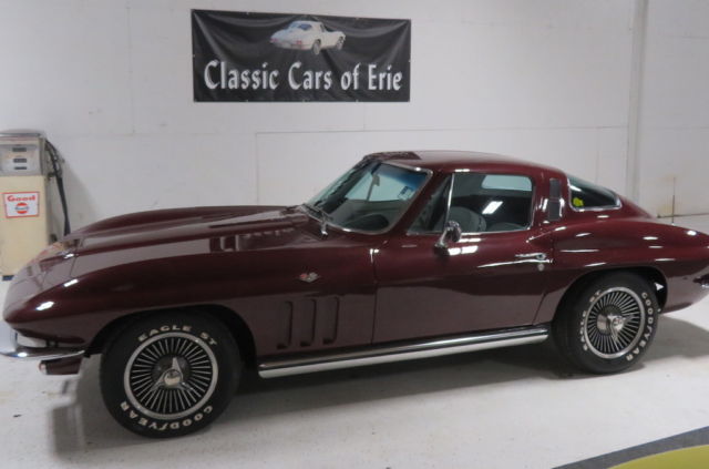 1965 CORVETTE COUPE #'S MATCHING 327 365HP RARE 437 TRIM TAG 2 TONE INTERIOR 1965 Chevrolet Corvette Coupe
