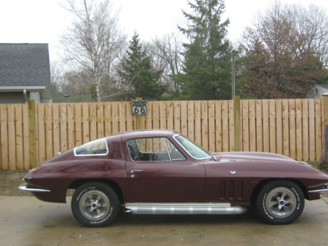 1965 CORVETTE COUPE 327 SOLID LIFTER MOTOR 1965 Chevrolet Corvette
