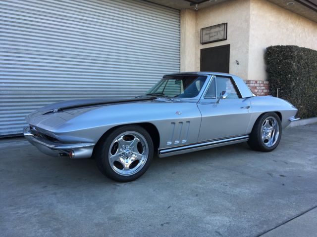 1965 CORVETTE NUMBERS MATCHING L79 350HP SILVER WITH BLACK INTERIOR 1964 1965 Chevrolet Corvette Date Code correct MATCHING 350HP