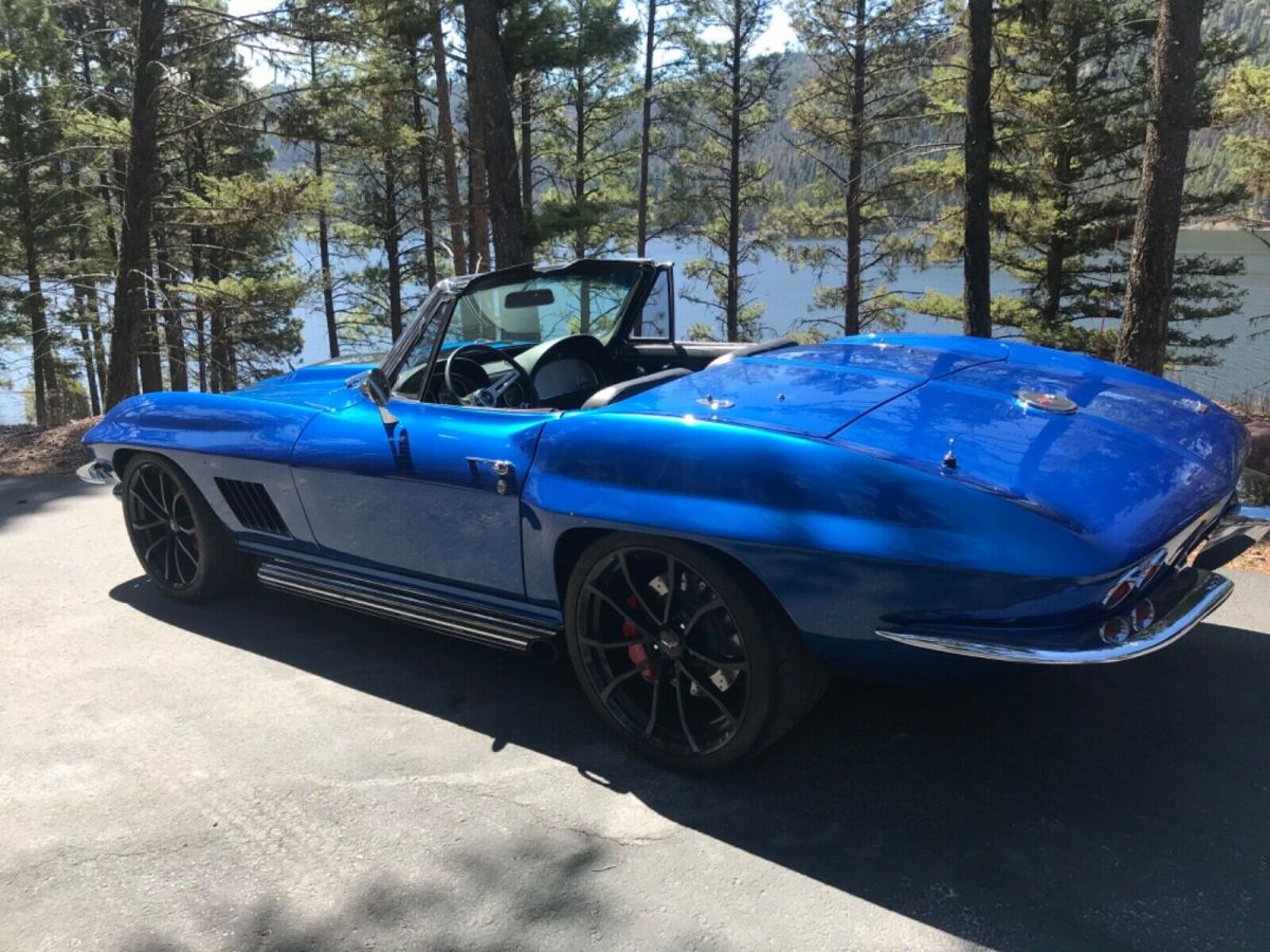 1965 Corvette Restomod, LS3 525 HP, 5 speed manual, speed shop frame, C7 wheels 1965 Chevrolet Corvette