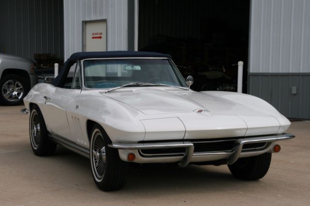 1965 CORVETTE ROADSTER #'S MATCHING 300HP PS PB KNOCK-OFFS 1965 Chevrolet Corvette ORIGINAL