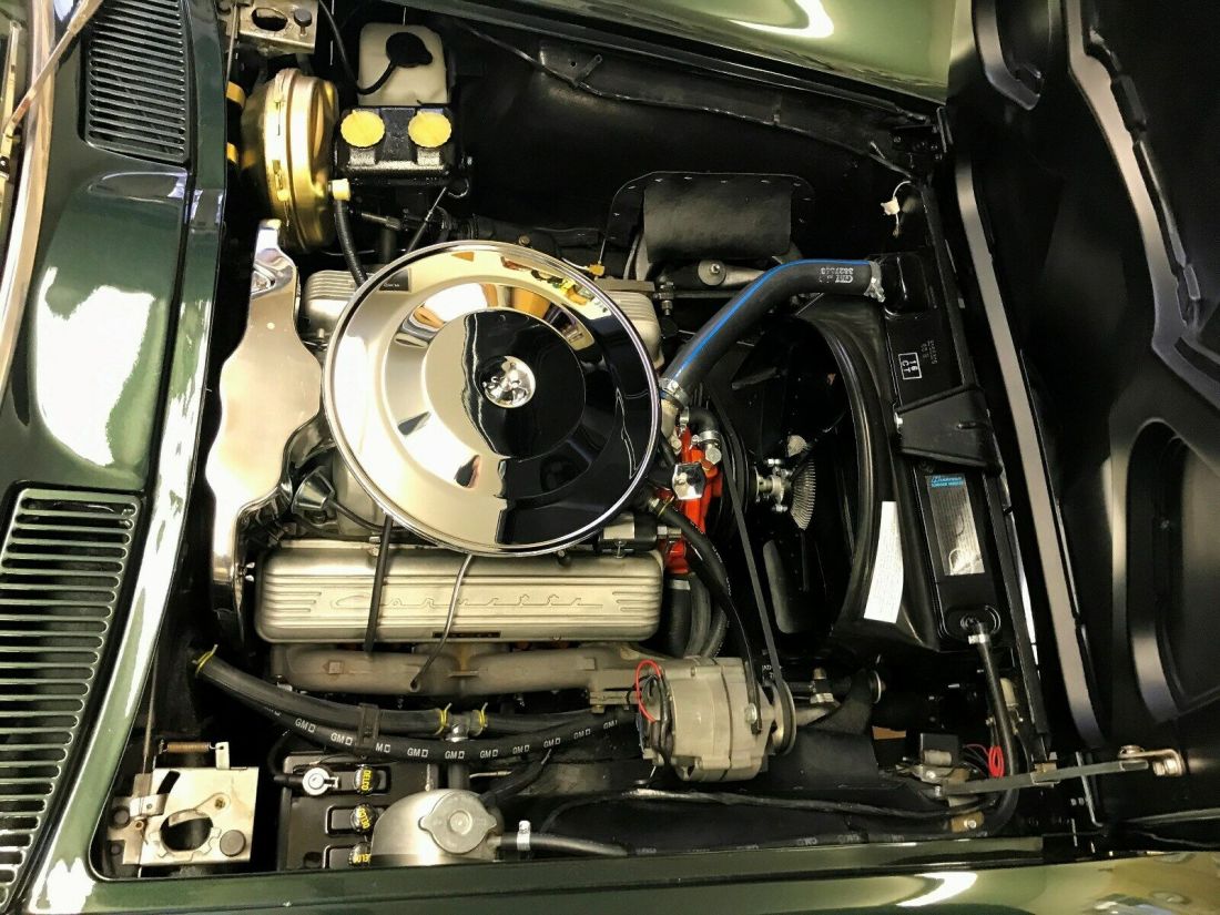 1965 Chevrolet Corvette Glen Green with White Interior - photo 9