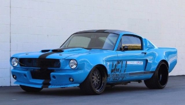 1965 Custom Built FastBack - WideBodied - 347 Stroker Motor - Bad Ass Mini-tubb 1965 Ford Mustang Custom - Pro Touring