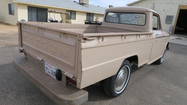 1965 Datsun 1200 60hp California truck! 113,954 original miles !!! - photo 5