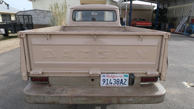 1965 Datsun 1200 60hp California truck! 113,954 original miles !!! - photo 6