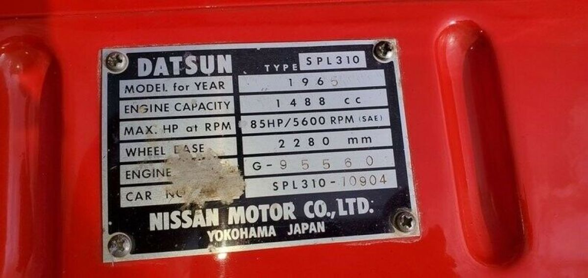1965 Datsun 1500 Roadster - photo 10