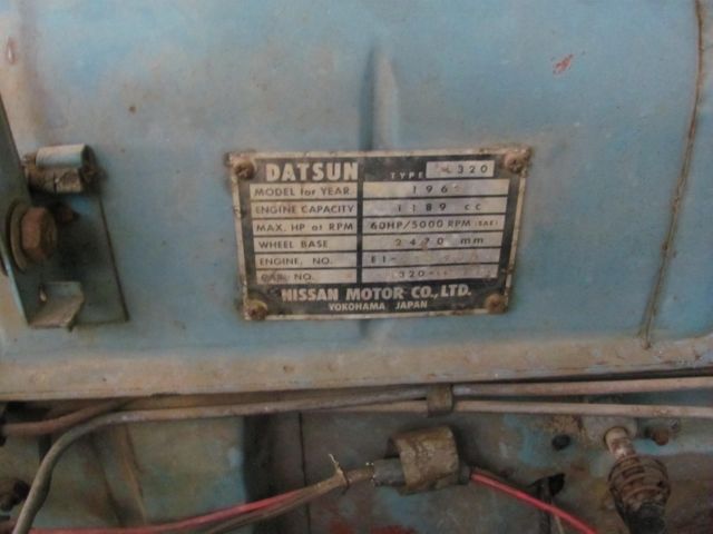 1965 Datsun L320 - photo 12