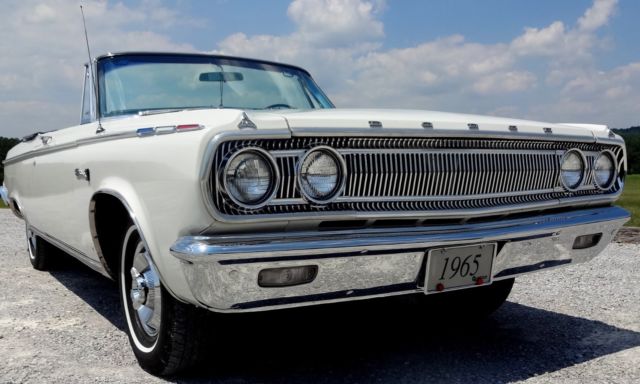 1965 DODGE CORONET 500 CONVERTIBLE. NICE, OLD RESTORATION 1965 Dodge Coronet 500